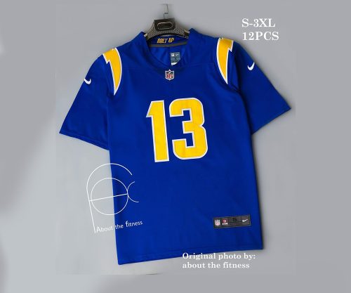 تیشرت-راگبی-NFL-رنگ-آبی-شماره-13